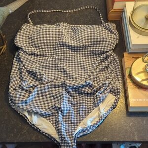 Gingham One-Piece Swimsuit